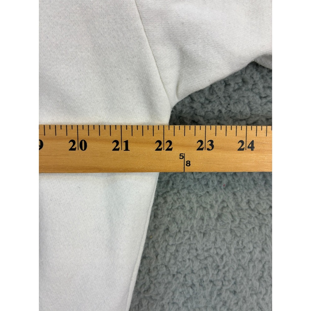 Lazy Sunday Santa Barbara Tennis Club Sweatshirt Women's Size M White Pullover - Picture 9 of 16